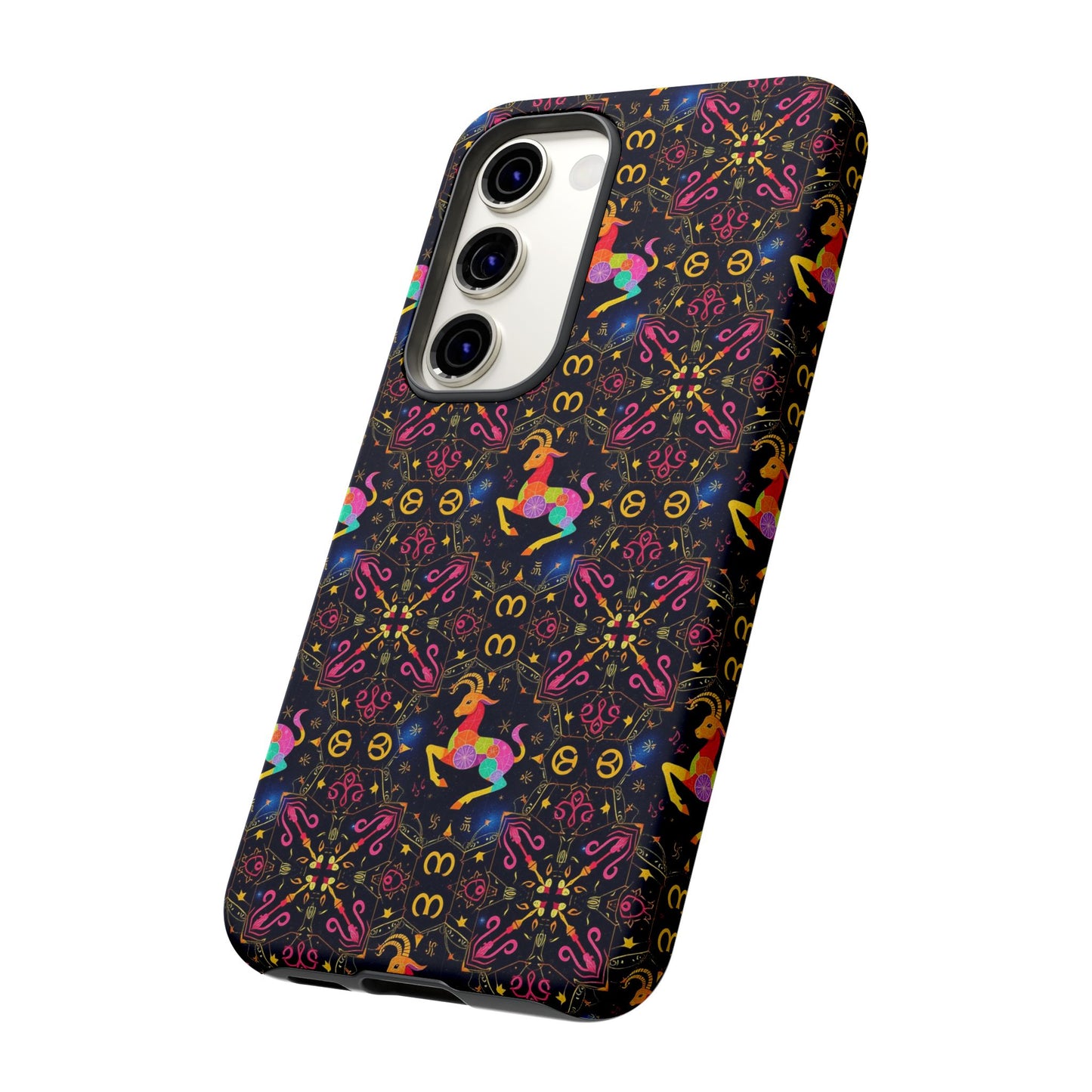 Tough Cases, Capricorn, Zodiac v2, Metal Pattern