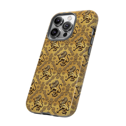 Tough Cases, Leo, Zodiac, Metal Pattern