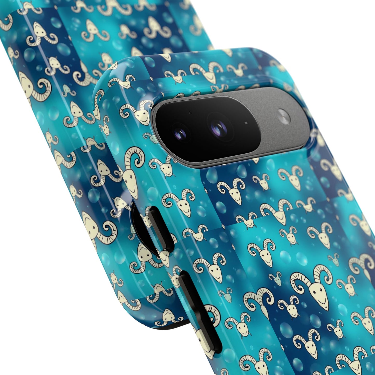 Tough Cases, Aries, Zodiac v1, Bubble Pattern