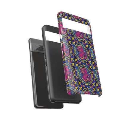 Tough Cases, Capricorn, Zodiac, Metal Pattern