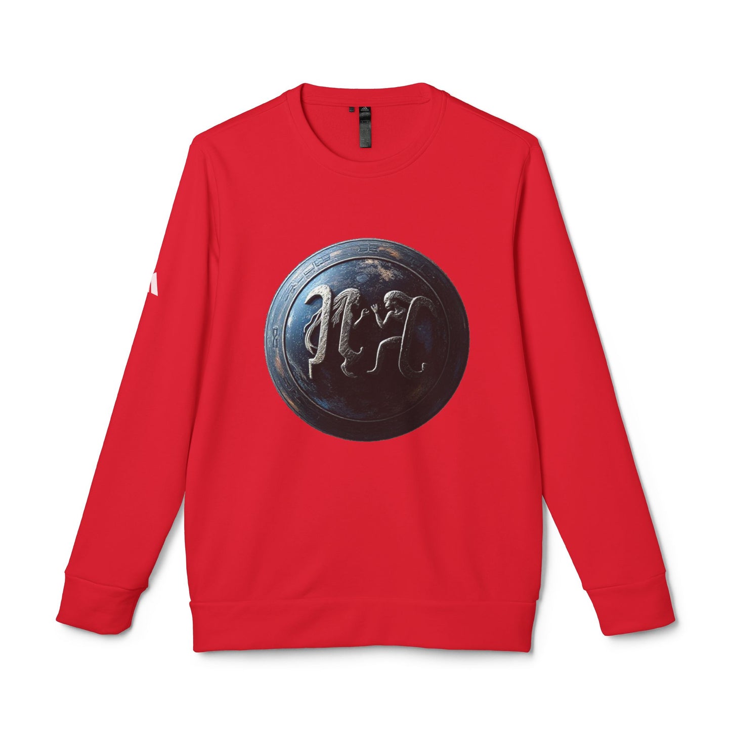 Adidas, Unisex Fleece Crewneck Sweatshirt, Gemini, Space Symbol, Zodiac
