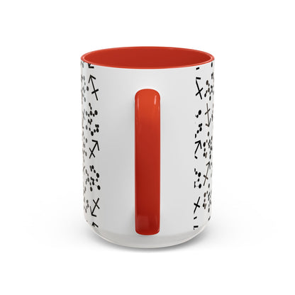 Accent Coffee Mug with the Sagittarius sign (11, 15oz)