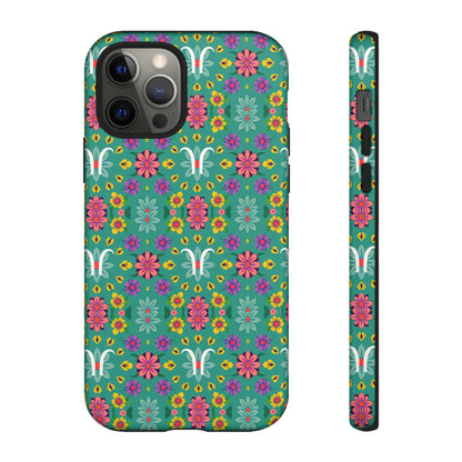 Tough Cases, Aquarius, Zodiac v4, Flower Pattern