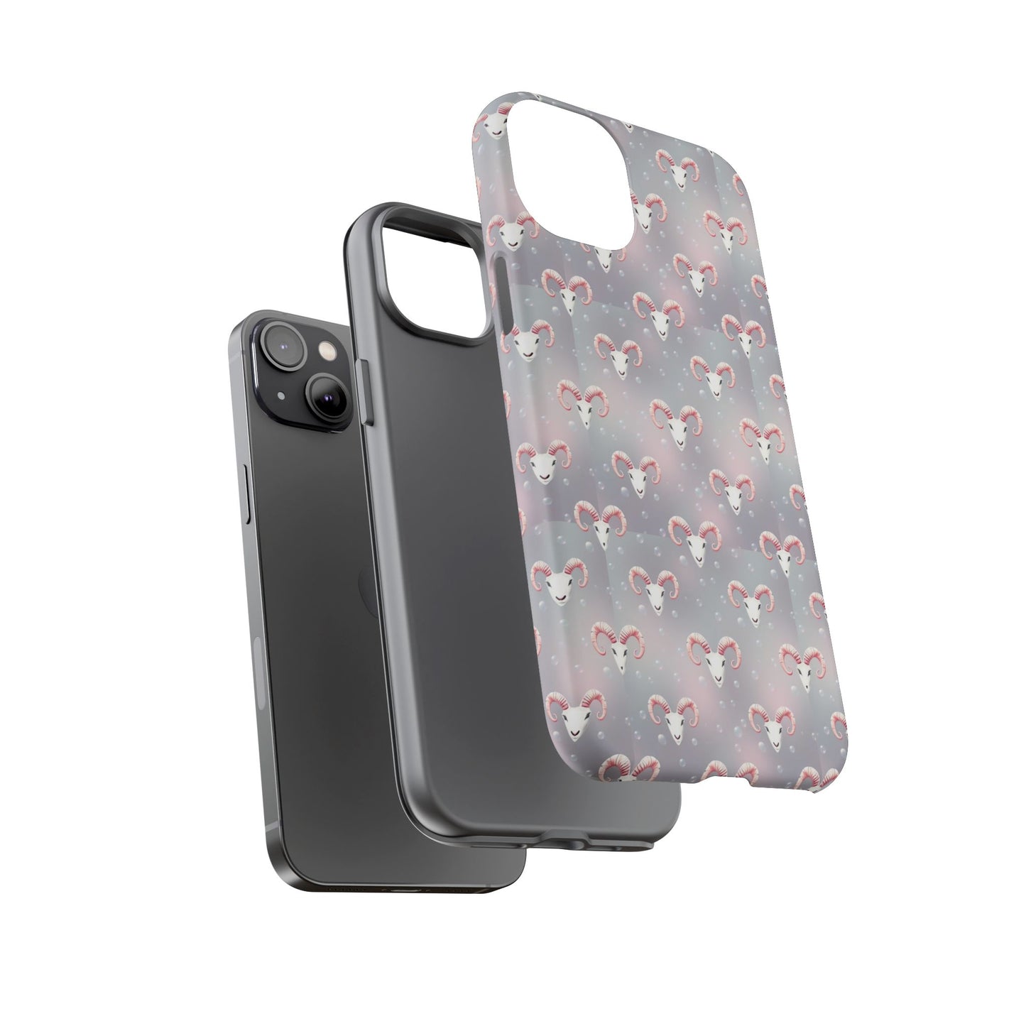Tough Cases, Aries, Zodiac v2, Bubble Pattern