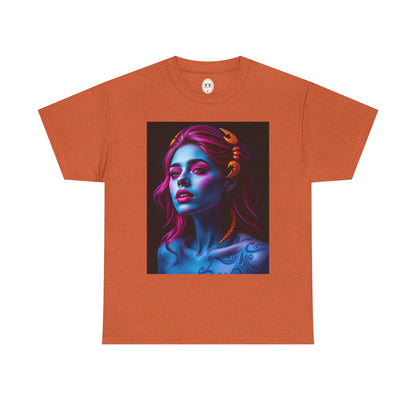 Unisex Heavy Cotton T-Shirt, Scorpio, Zodiac, Sexy Art