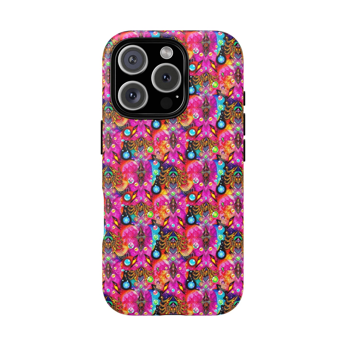 Tough Cases, Scorpio, Zodiac v1, Bubble Pattern
