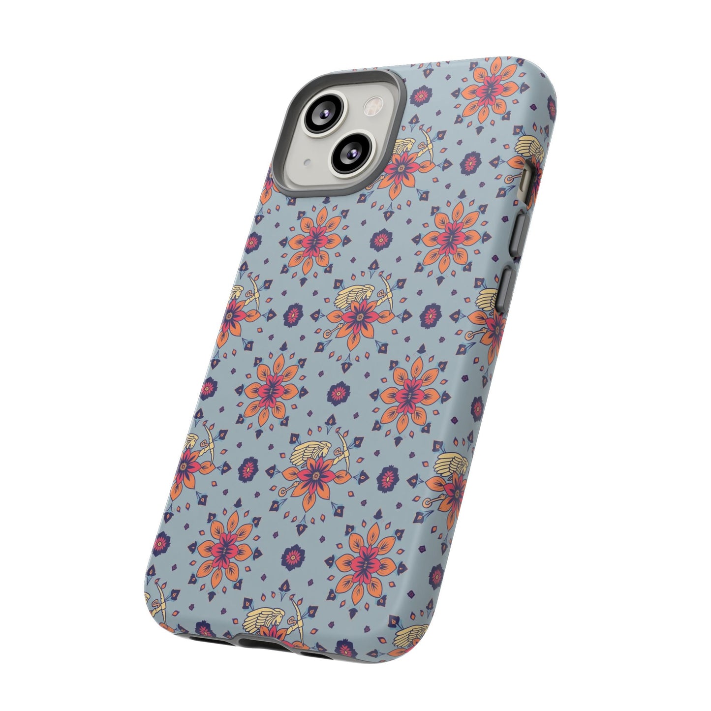 Tough Cases, Sagittarius, Zodiac v3, Flower Pattern