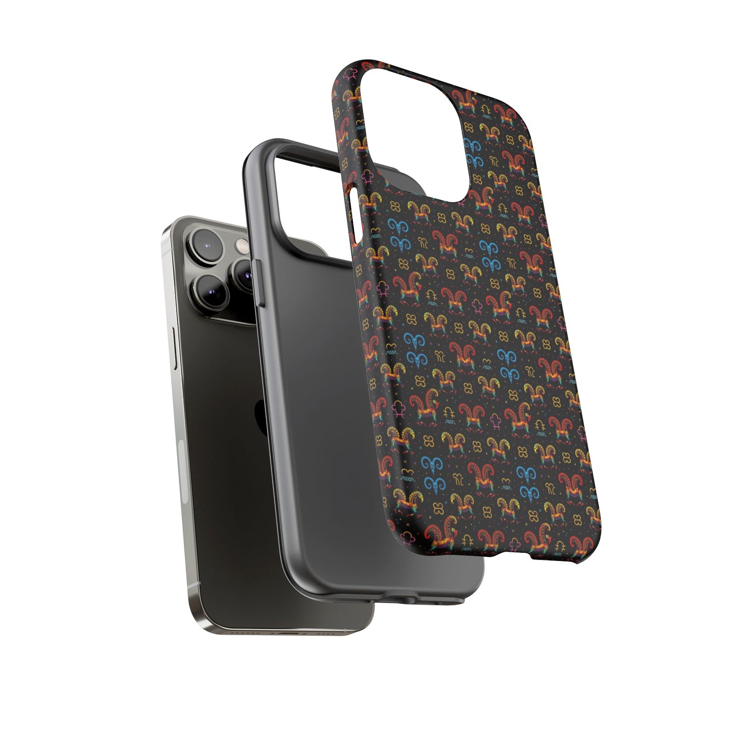 Tough Cases, Aries, Zodiac v1, Metal Pattern