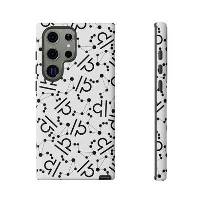 Tough Cases with the Libra Zodiac sign for iPhone, Samsung Galaxy, and Google Pixel devices