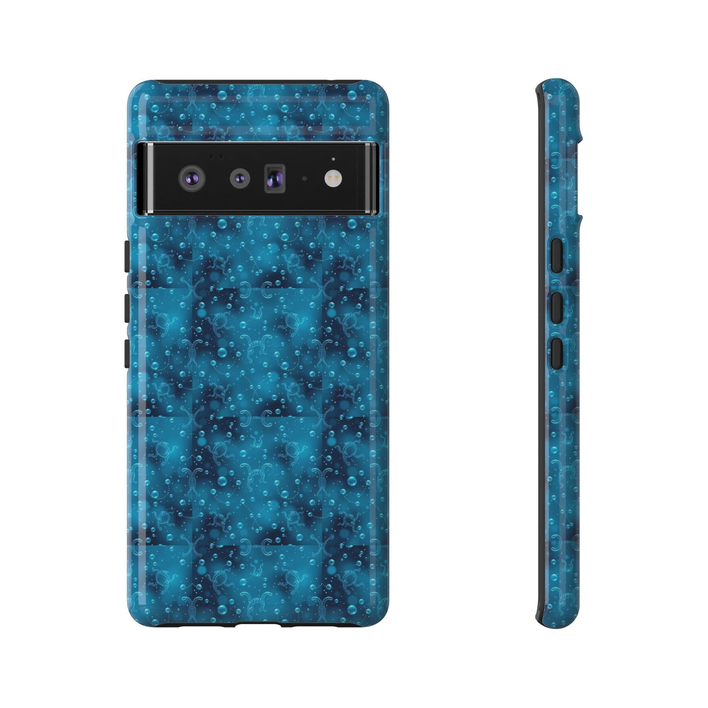 Tough Cases, Aquarius, Zodiac v3, Bubble Pattern