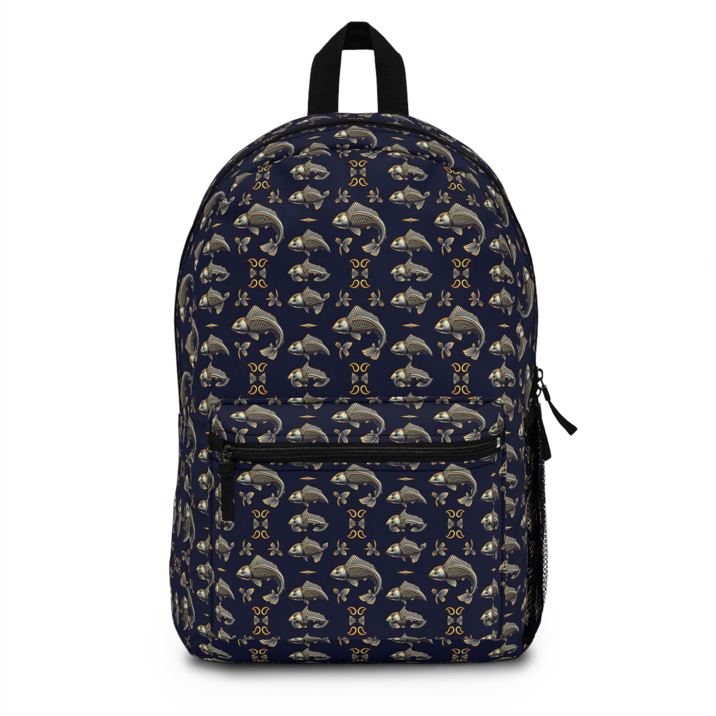 Backpack, Pisces, Zodiac v2, Metal Pattern