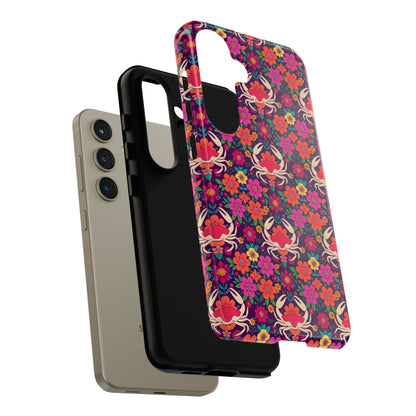 Tough Cases, Cancer, Zodiac v1, Flower Pattern