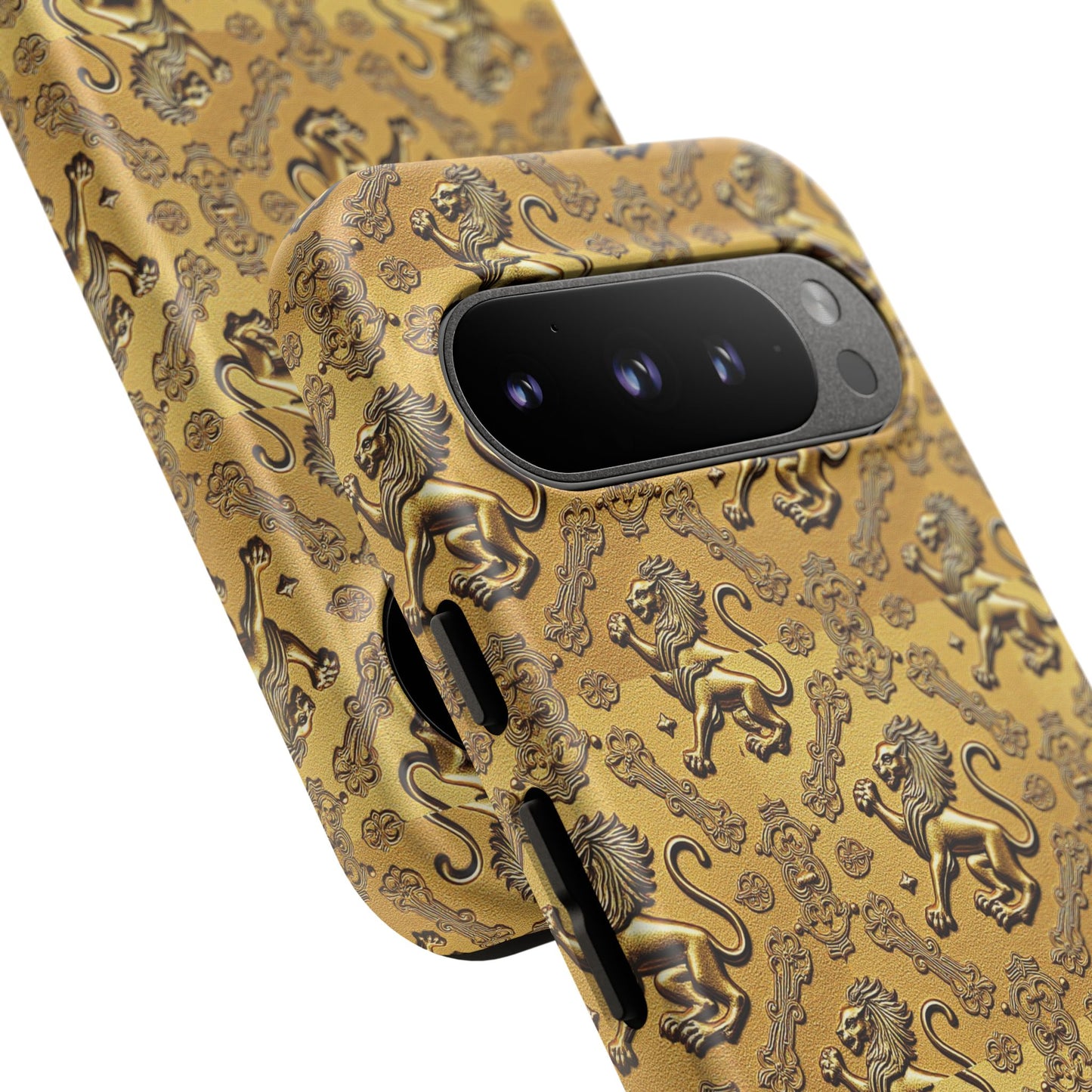 Tough Cases, Leo, Zodiac, Metal Pattern