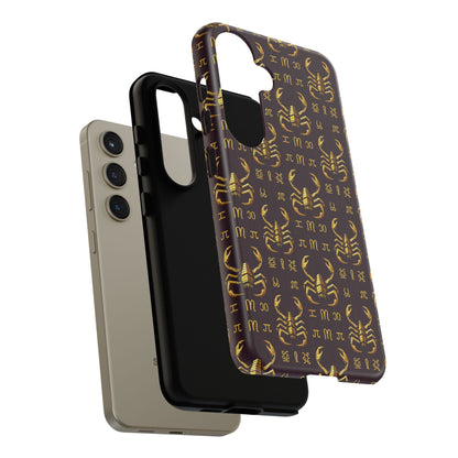 Tough Cases, Scorpio, Zodiac v2, Metal Pattern