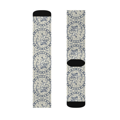 Sublimation Socks, Sagittarius, Zodiac v1, Pattern