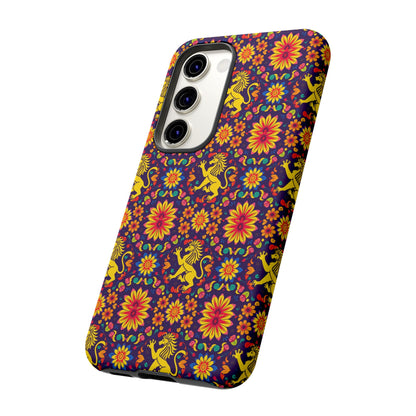Tough Cases, Leo, Zodiac, Flower Pattern