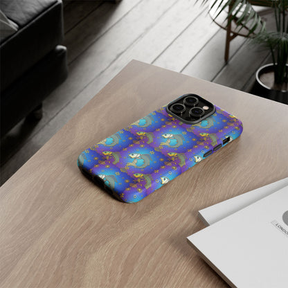 Tough Cases, Pisces, Zodiac v2, Metal Pattern