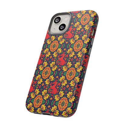 Tough Cases, Virgo, Zodiac v2, Flower Pattern