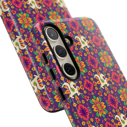 Tough Cases, Aquarius, Zodiac v1, Flower Pattern