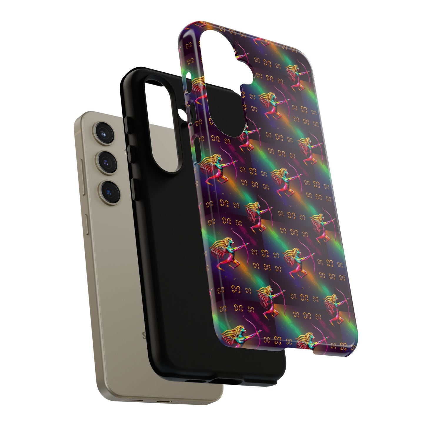 Tough Cases, Sagittarius, Zodiac v1, Metal Pattern