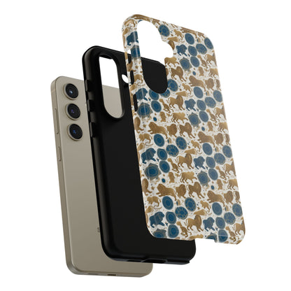Tough Cases, Leo, Zodiac v2, Metal Pattern