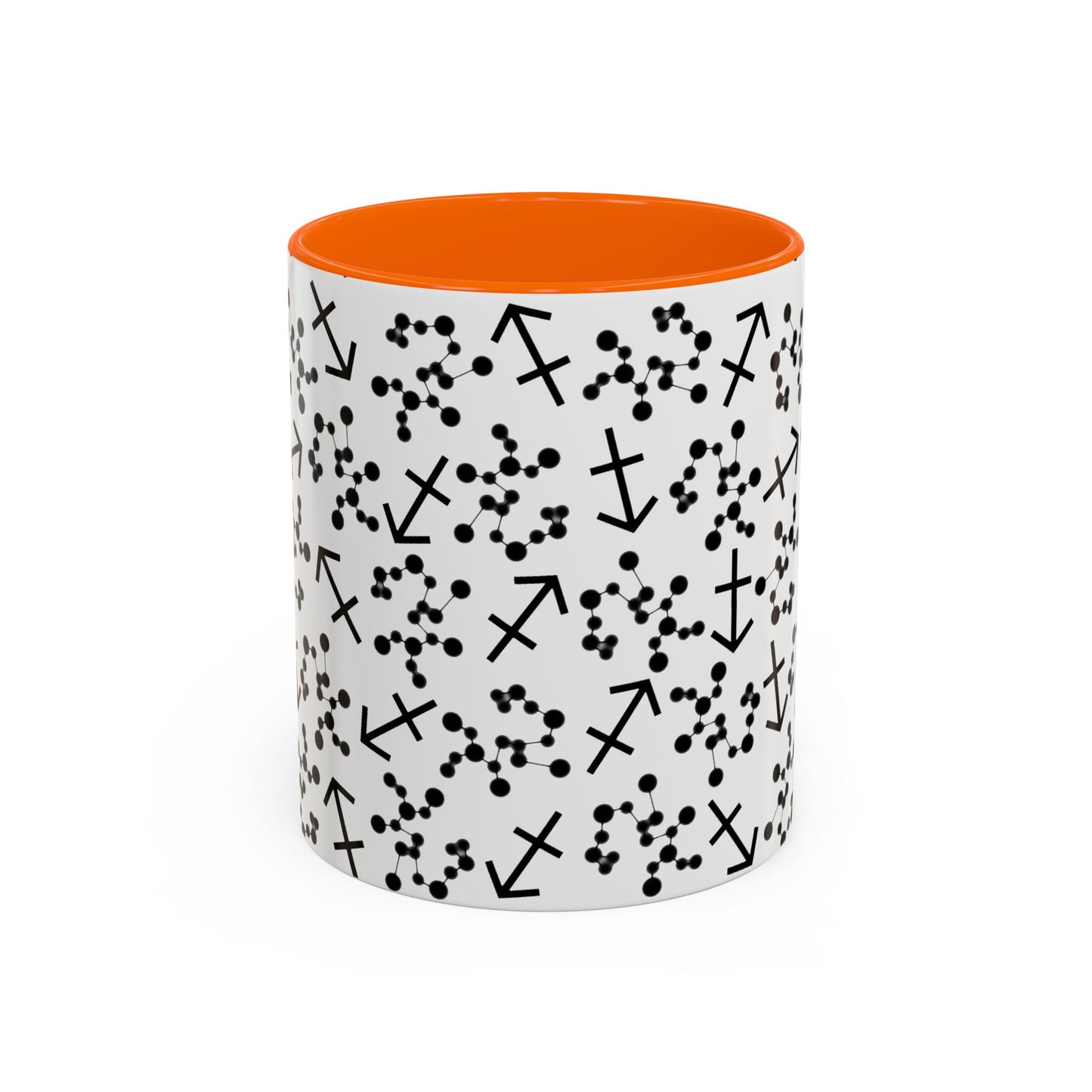 Accent Coffee Mug with the Sagittarius sign (11, 15oz)
