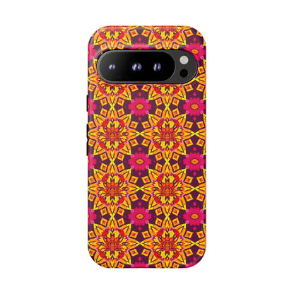 Tough Cases, Scorpio, Zodiac v1, Flower Pattern
