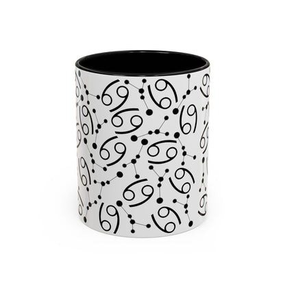 Accent Coffee Mug with the Cancer sign (11, 15oz)