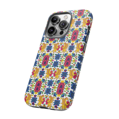 Tough Cases, Gemini, Zodiac, Flower Pattern
