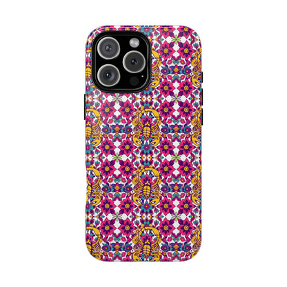 Tough Cases, Scorpio, Zodiac v2, Flower Pattern