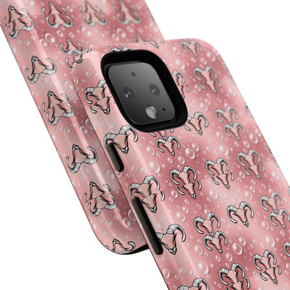 Tough Cases, Aries, Zodiac, Bubble Pattern
