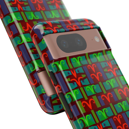 Tough Cases, Aries, Zodiac v2, Shape Pattern