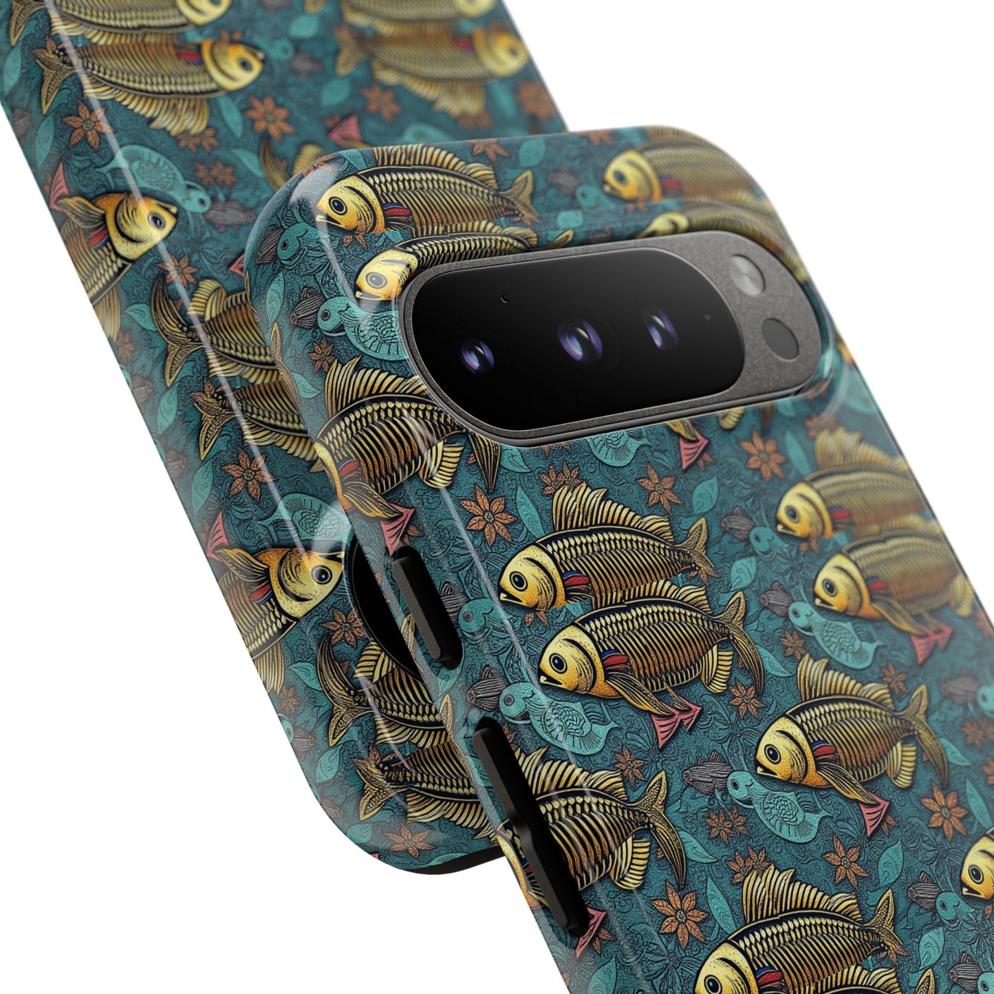Tough Cases, Pisces, Zodiac v1, Metal Pattern