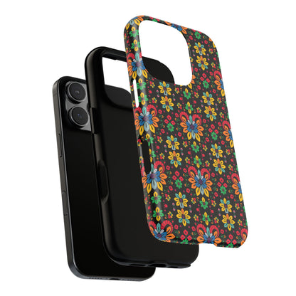 Tough Cases, Aries, Zodiac v2, Flower Pattern