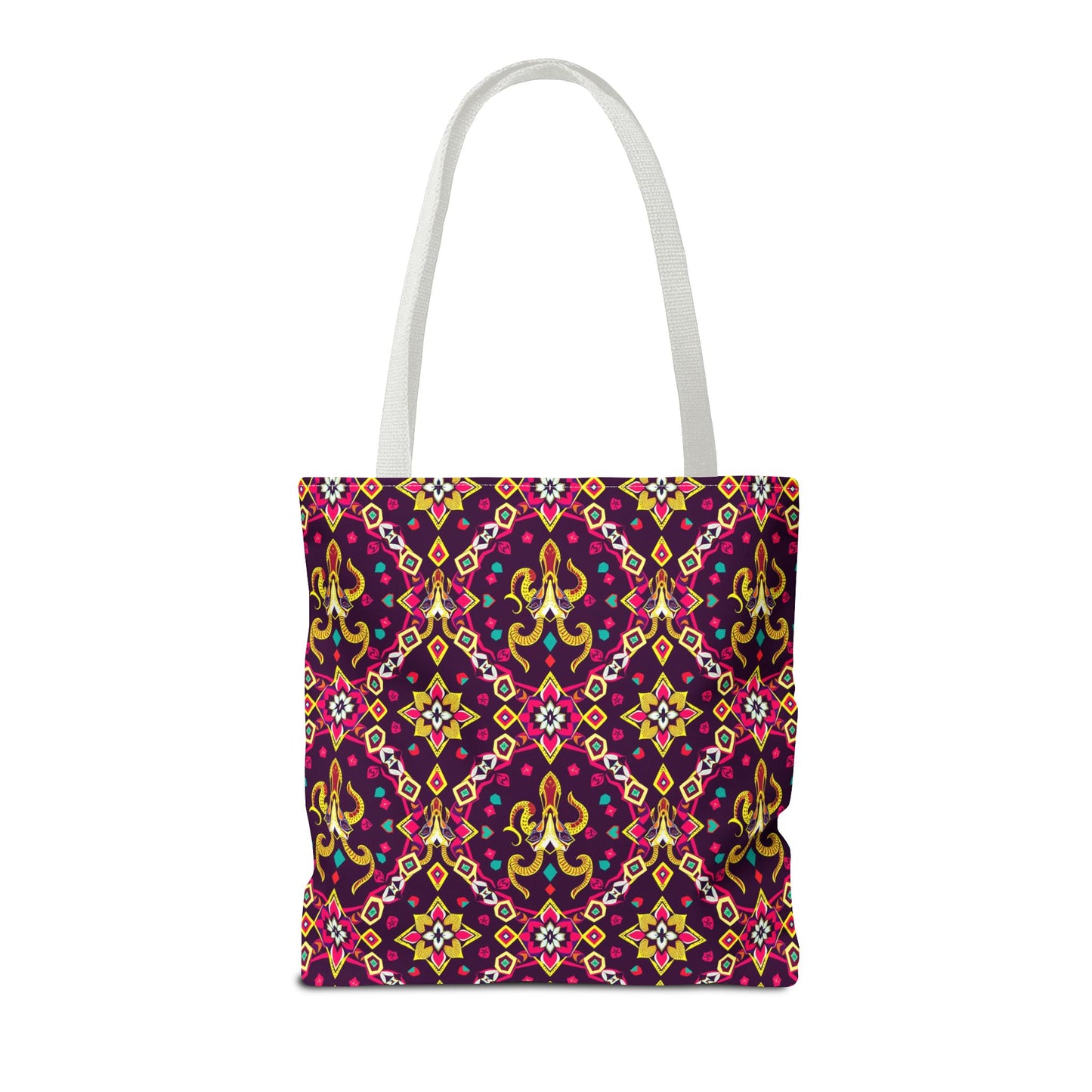 Tote Bag (AOP), Capricorn, Zodiac, Jewel Pattern