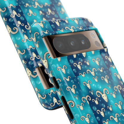 Tough Cases, Aries, Zodiac v1, Bubble Pattern