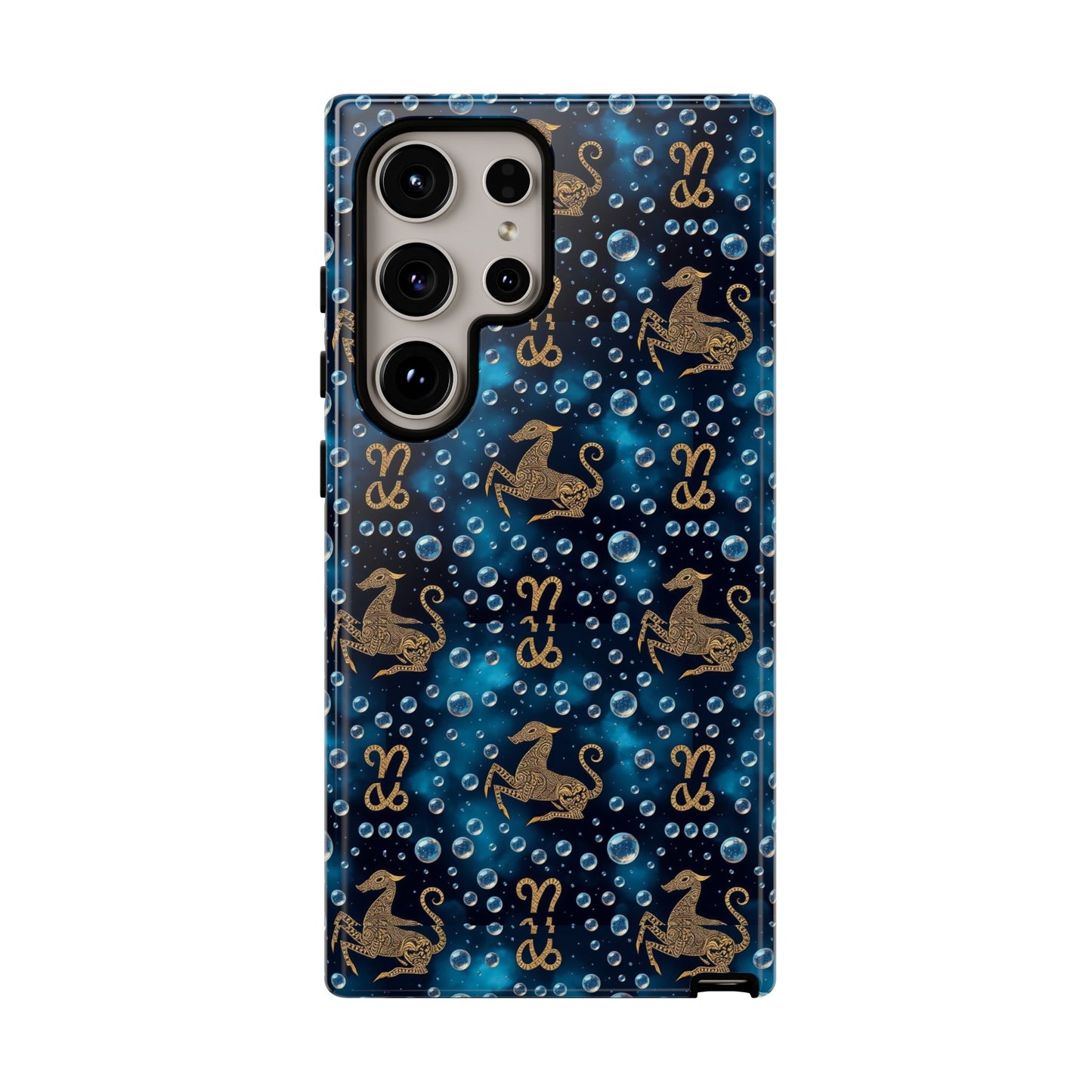 Tough Cases, Capricorn, Zodiac, Bubble Pattern