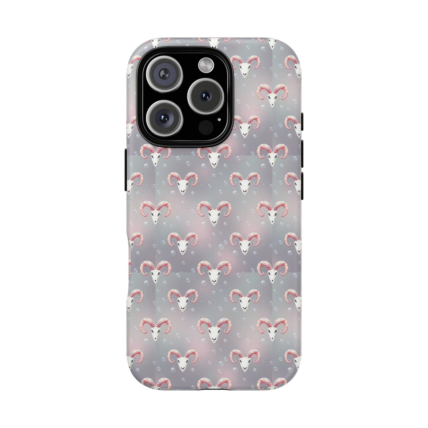 Tough Cases, Aries, Zodiac v2, Bubble Pattern