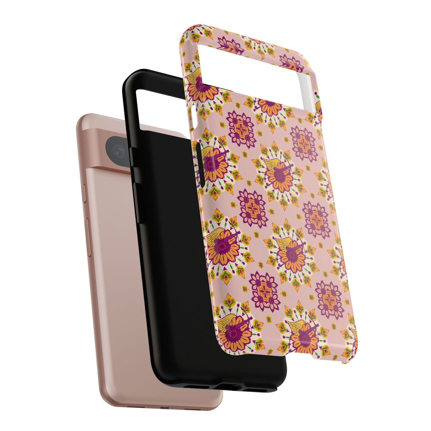 Tough Cases, Sagittarius, Zodiac v4, Flower Pattern