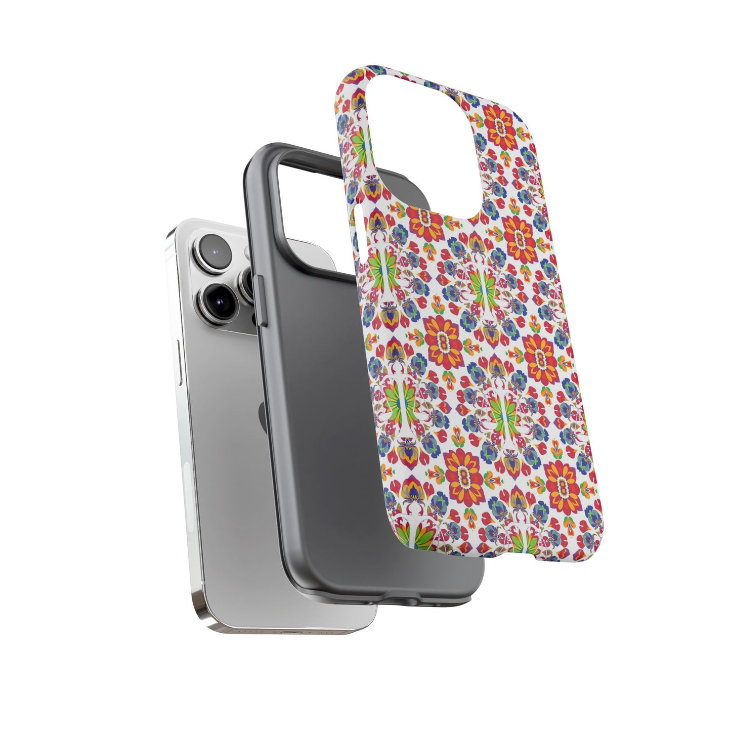 Tough Cases, Libra, Zodiac v1, Flower Pattern