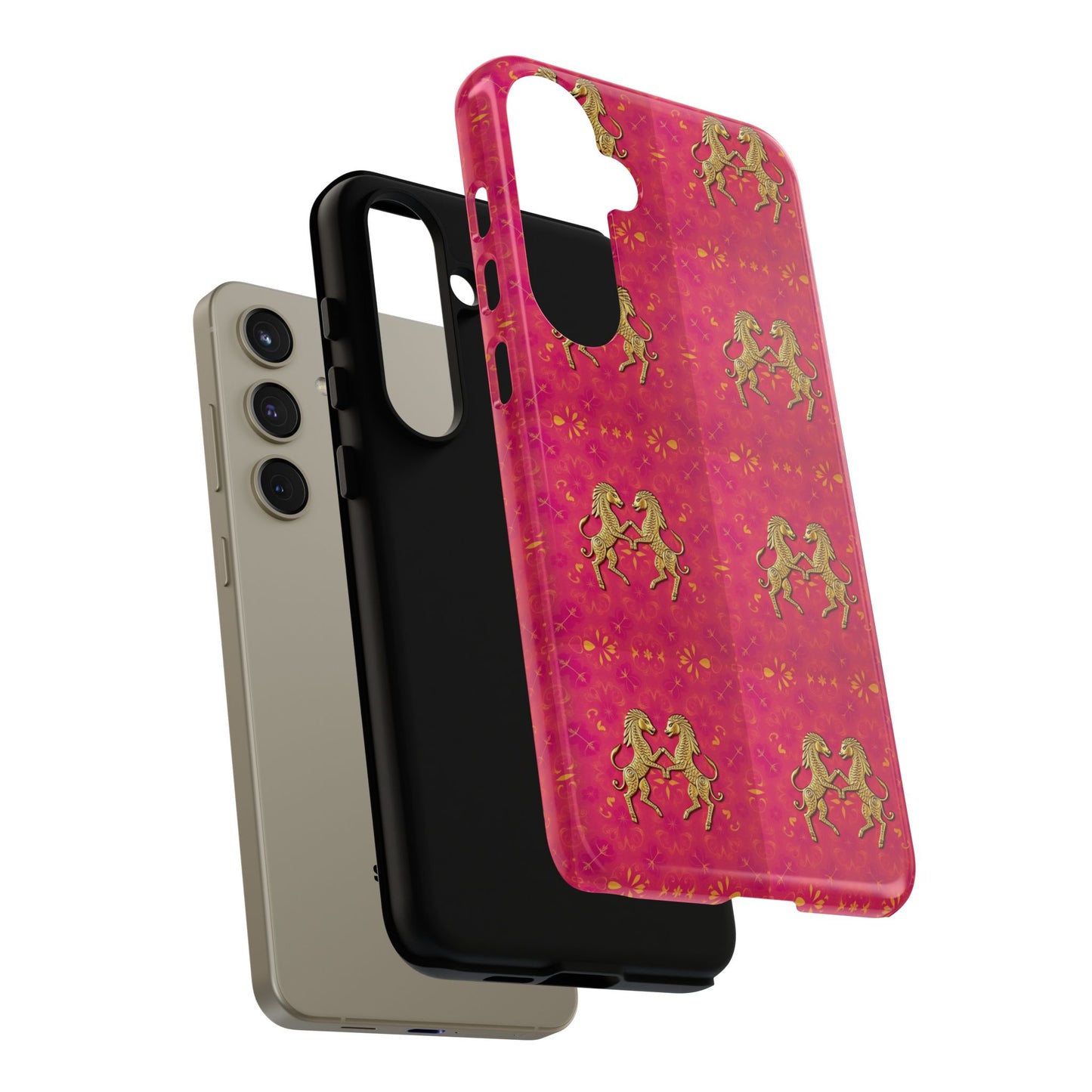 Tough Cases, Gemini, Zodiac, Metal Pattern