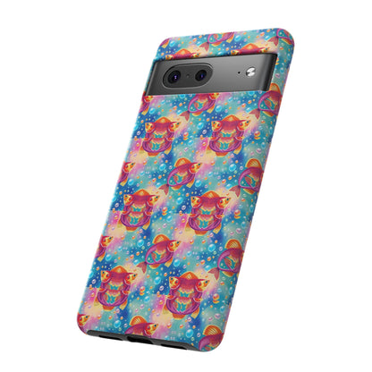 Tough Cases, Pisces, Zodiac v1, Bubble Pattern