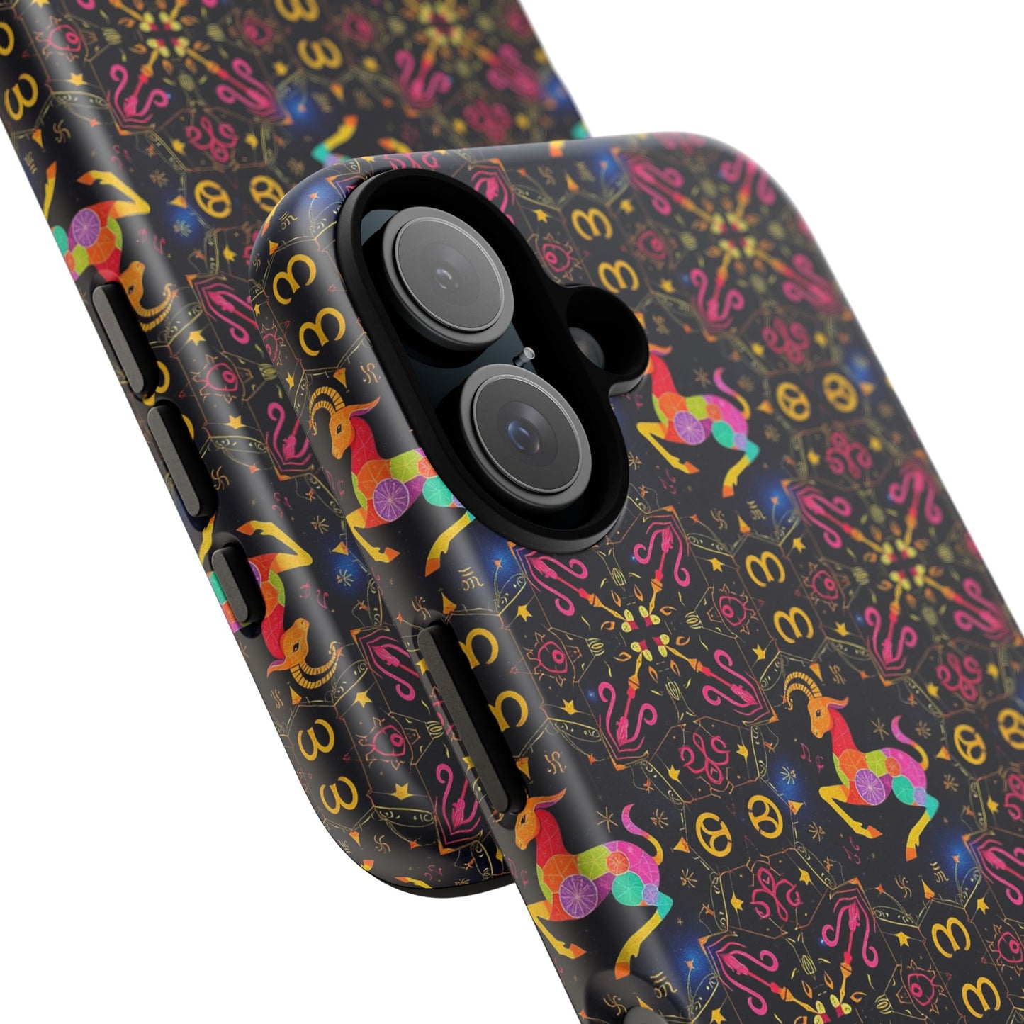 Tough Cases, Capricorn, Zodiac v2, Metal Pattern