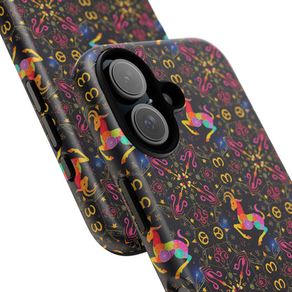 Tough Cases, Capricorn, Zodiac v2, Metal Pattern