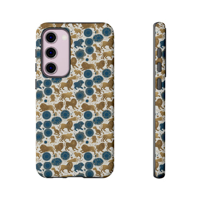 Tough Cases, Leo, Zodiac v2, Metal Pattern