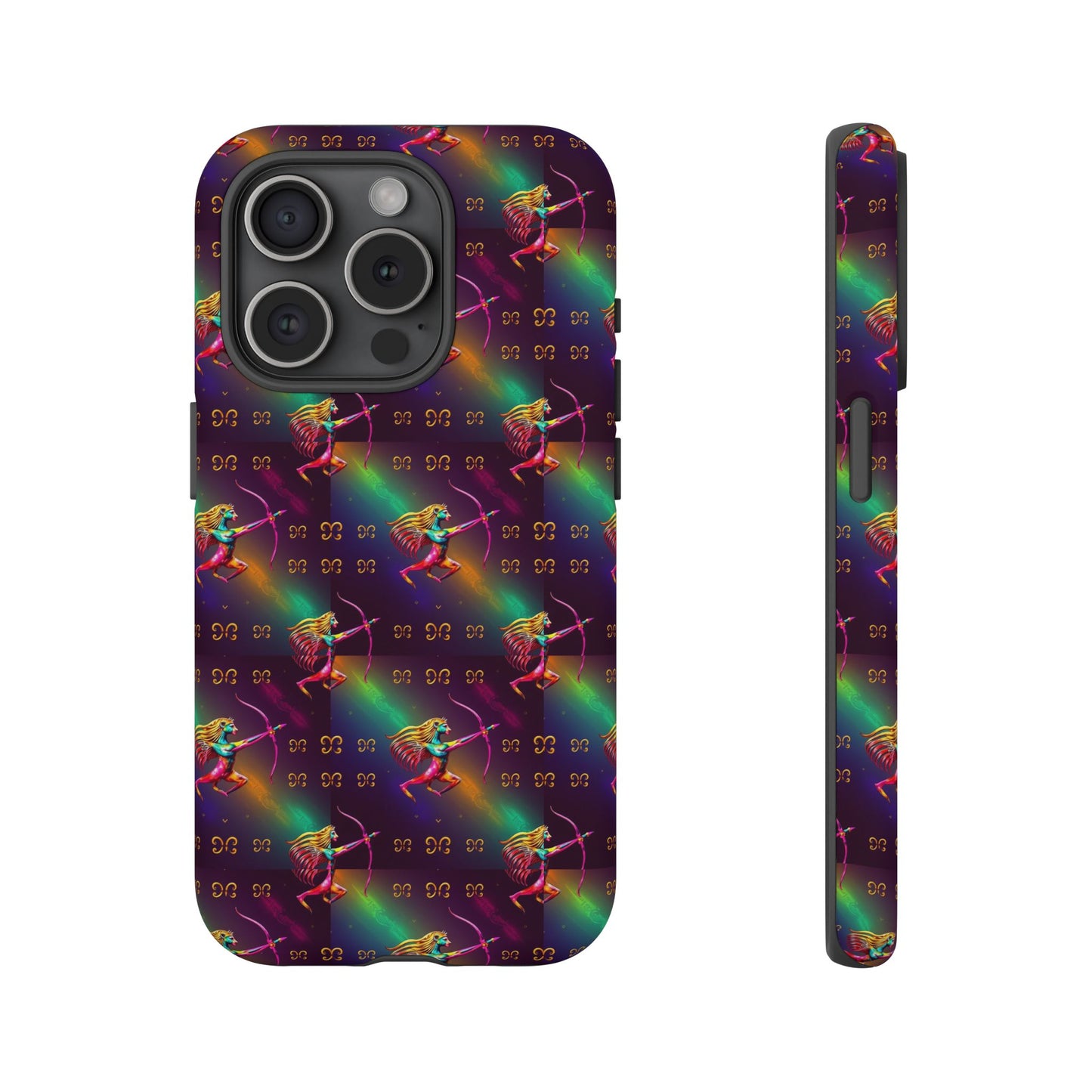 Tough Cases, Sagittarius, Zodiac v1, Metal Pattern