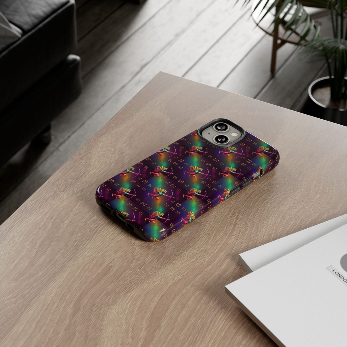 Tough Cases, Sagittarius, Zodiac v1, Metal Pattern
