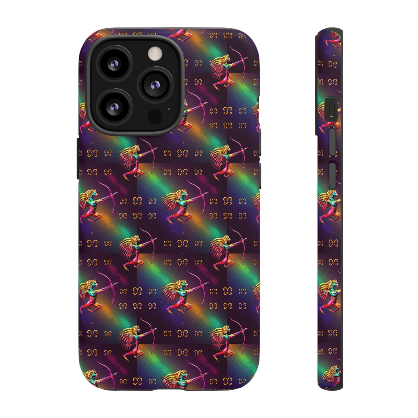 Tough Cases, Sagittarius, Zodiac v1, Metal Pattern