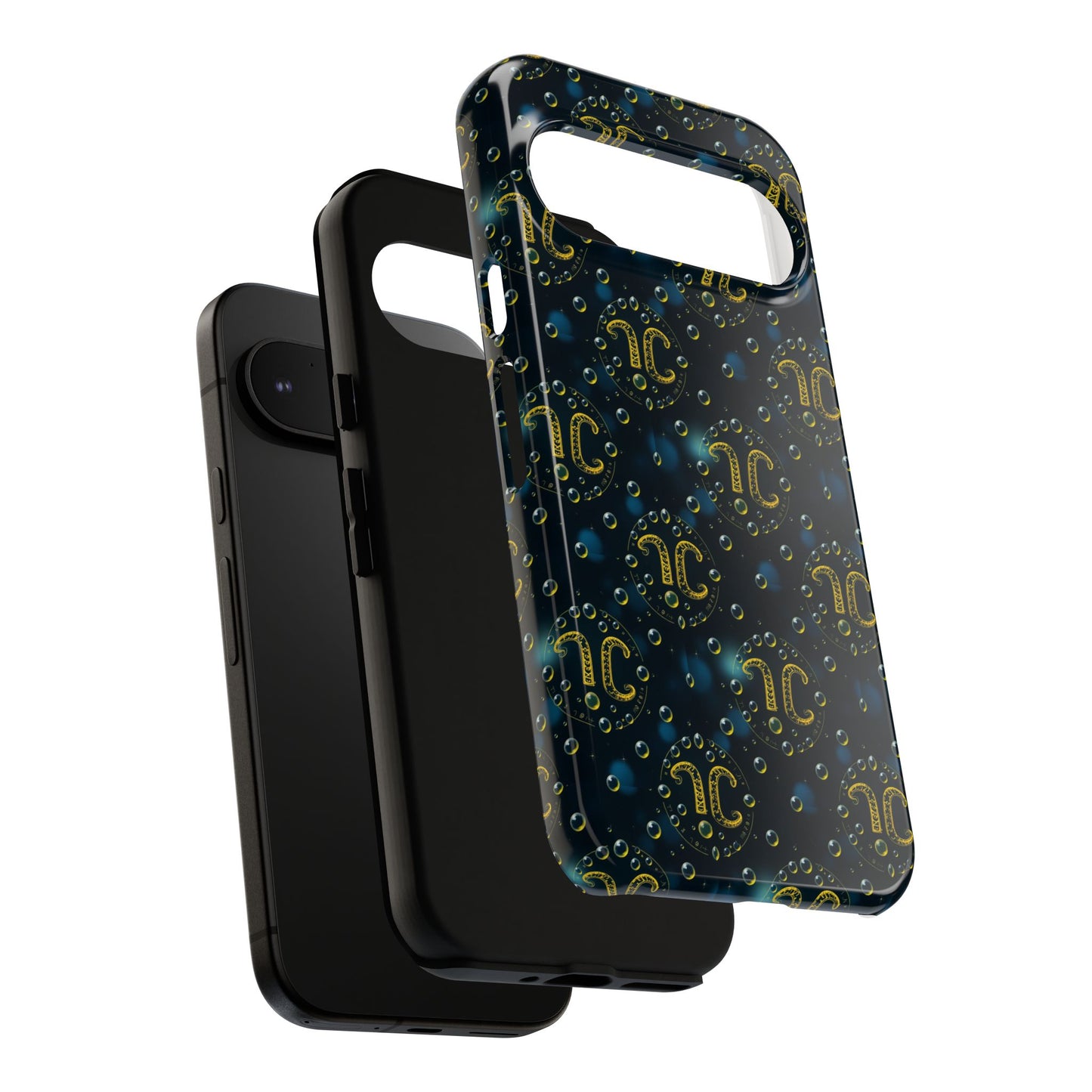 Tough Cases, Aquarius, Zodiac v2, Bubble Pattern