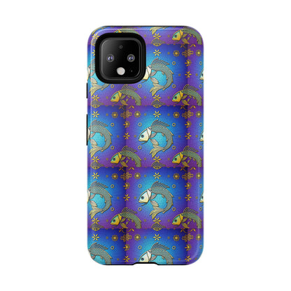 Tough Cases, Pisces, Zodiac v2, Metal Pattern